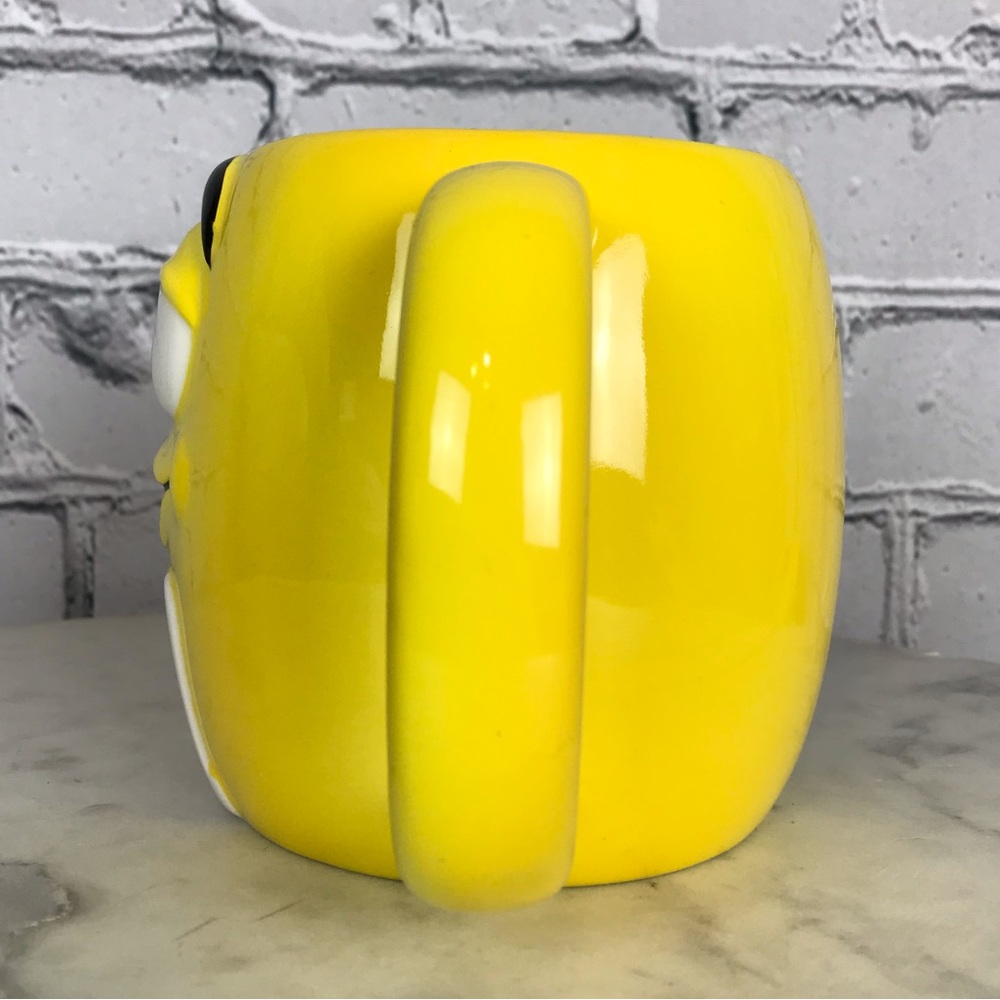 Galerie M&M’s 3D Yellow Character Figure Drinkware Coffee Mug 2003 Vintage Cup - Picture 3 of 9